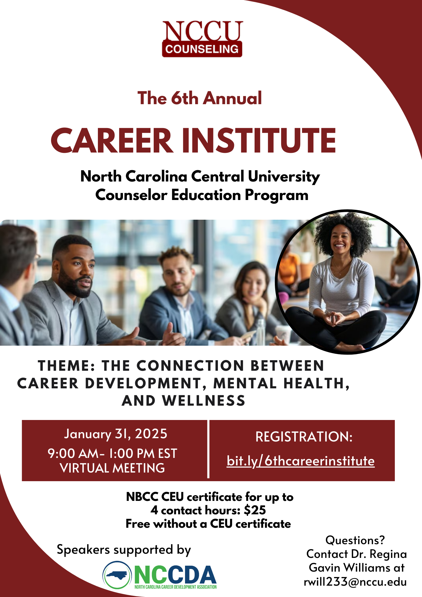 Information about the 6th annual career institute